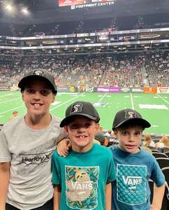Chris and  Shelle attended Arizona Rattlers - IFL vs Bay Area Panthers on May 29th 2022 via VetTix 
