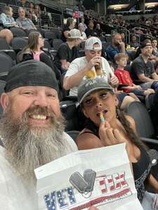 David attended Arizona Rattlers - IFL vs Bay Area Panthers on May 29th 2022 via VetTix 