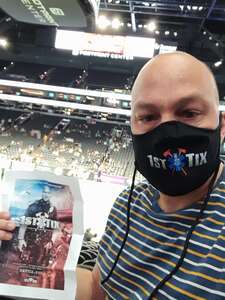 David attended Arizona Rattlers - IFL vs Bay Area Panthers on May 29th 2022 via VetTix 