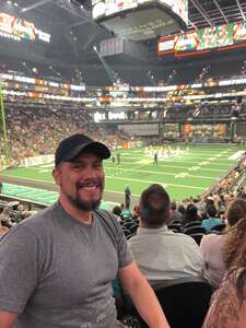 Juan attended Arizona Rattlers - IFL vs Bay Area Panthers on May 29th 2022 via VetTix 