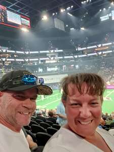 Michael attended Arizona Rattlers - IFL vs Bay Area Panthers on May 29th 2022 via VetTix 