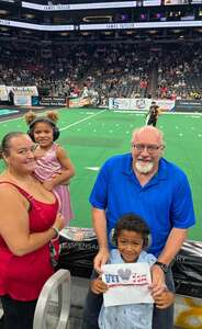 Christopher attended Arizona Rattlers - IFL vs Bay Area Panthers on May 29th 2022 via VetTix 