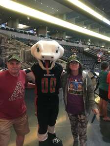 paul attended Arizona Rattlers - IFL vs Bay Area Panthers on May 29th 2022 via VetTix 