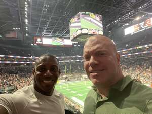 Chris attended Arizona Rattlers - IFL vs Bay Area Panthers on May 29th 2022 via VetTix 