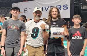 Jim attended Arizona Rattlers - IFL vs Bay Area Panthers on May 29th 2022 via VetTix 