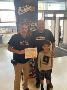 Victor attended Arizona Rattlers - IFL vs Bay Area Panthers on May 29th 2022 via VetTix 