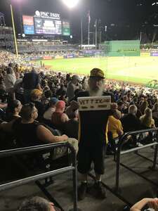 Kerry and the struggling Pirates attended Pittsburgh Pirates - MLB vs St. Louis Cardinals on May 21st 2022 via VetTix 