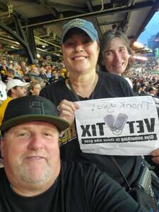 Missy attended Pittsburgh Pirates - MLB vs St. Louis Cardinals on May 21st 2022 via VetTix 
