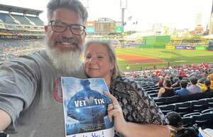 Patrick attended Pittsburgh Pirates - MLB vs St. Louis Cardinals on May 21st 2022 via VetTix 