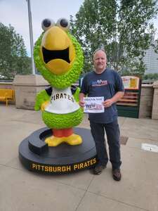 Mat attended Pittsburgh Pirates - MLB vs St. Louis Cardinals on May 21st 2022 via VetTix 