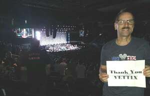 Kenneth attended The Who Hits Back! 2022 Tour on May 3rd 2022 via VetTix 