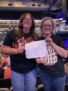 Blankenship family attended The Who Hits Back! 2022 Tour on May 5th 2022 via VetTix 