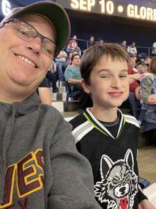 Christopher attended Chicago Wolves - AHL vs Rockford IceHogs on May 14th 2022 via VetTix 