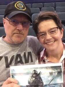 Leslie and Chuck attended Chicago Wolves - AHL vs Rockford IceHogs on May 14th 2022 via VetTix 