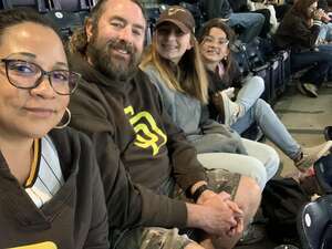 Chad attended San Diego Padres - MLB vs Milwaukee Brewers on May 23rd 2022 via VetTix 