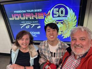 Event Rescheduled: Journey: Freedom Tour 2022 With Very Special Guest Toto - Rescheduled