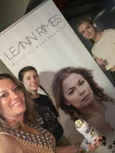 Stites family attended Leann Rimes on May 20th 2022 via VetTix 