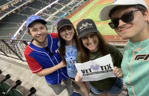 Linda attended Texas Rangers - MLB vs Kansas City Royals on May 11th 2022 via VetTix 