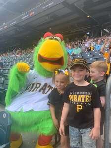 Joseph attended Pittsburgh Pirates - MLB vs Cincinnati Reds on May 15th 2022 via VetTix 