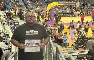 RAMON FRAYDEALFARO JR. attended Los Angeles Sparks - WNBA vs Dallas Wings on May 31st 2022 via VetTix 