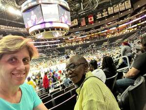 Beverly attended Los Angeles Sparks - WNBA vs Dallas Wings on May 31st 2022 via VetTix 