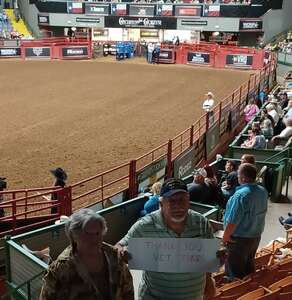 Ronald attended Women's Rodeo World Championships on May 18th 2022 via VetTix 