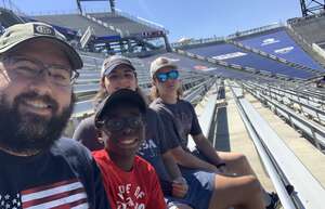 Eric attended United States Football League - Usfl Week 7 on May 28th 2022 via VetTix 