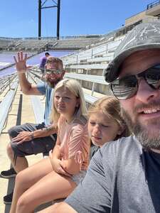 Eric attended United States Football League - Usfl Week 7 on May 28th 2022 via VetTix 