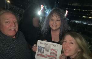 Deborah attended Coldplay - Music of the Spheres World Tour on May 12th 2022 via VetTix 