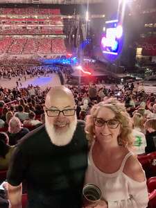 Robert attended Coldplay - Music of the Spheres World Tour on May 12th 2022 via VetTix 