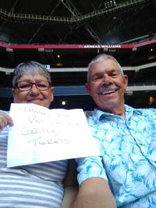 Alan attended Coldplay - Music of the Spheres World Tour on May 12th 2022 via VetTix 