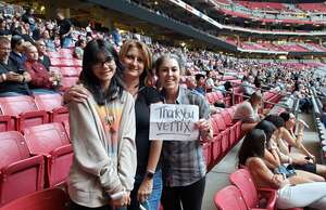 Denise attended Coldplay - Music of the Spheres World Tour on May 12th 2022 via VetTix 