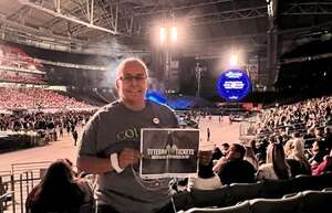 FM attended Coldplay - Music of the Spheres World Tour on May 12th 2022 via VetTix 