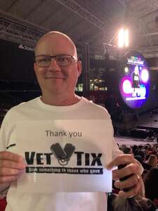 Jim attended Coldplay - Music of the Spheres World Tour on May 12th 2022 via VetTix 