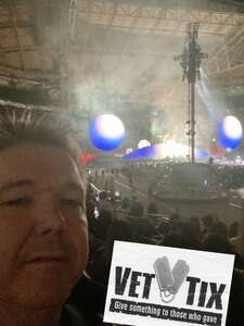Glenn attended Coldplay - Music of the Spheres World Tour on May 12th 2022 via VetTix 