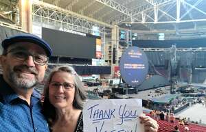 Don & Sandy attended Coldplay - Music of the Spheres World Tour on May 12th 2022 via VetTix 