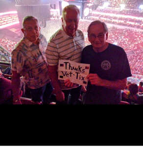 Mike attended Eagles on May 12th 2022 via VetTix 