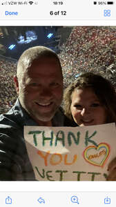 Phillip attended Eagles on May 12th 2022 via VetTix 