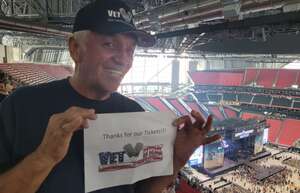 Lamar attended Kenny Chesney: Here and Now Tour on May 21st 2022 via VetTix 