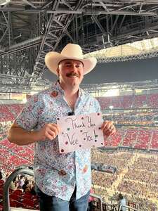 Brandon attended Kenny Chesney: Here and Now Tour on May 21st 2022 via VetTix 