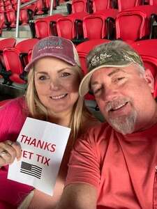 David attended Kenny Chesney: Here and Now Tour on May 21st 2022 via VetTix 