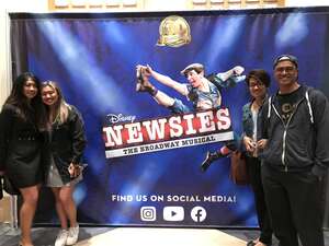 David attended Newsies Presented by 3-d Theatricals on May 13th 2022 via VetTix 