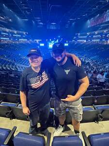 James attended Northwell Health Side by Side Celebration of Service With John Legend on May 29th 2022 via VetTix 