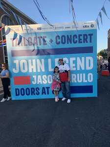 Felipe attended Northwell Health Side by Side Celebration of Service With John Legend on May 29th 2022 via VetTix 