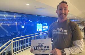 Stephen attended Northwell Health Side by Side Celebration of Service With John Legend on May 29th 2022 via VetTix 