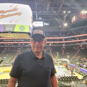Harold attended Phoenix Mercury - WNBA vs Seattle Storm on May 11th 2022 via VetTix 
