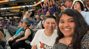 Cindy attended Phoenix Mercury - WNBA vs Seattle Storm on May 11th 2022 via VetTix 