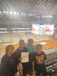 Peter attended PBR World Finals on May 13th 2022 via VetTix 