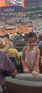 Isabel attended PBR World Finals on May 13th 2022 via VetTix 