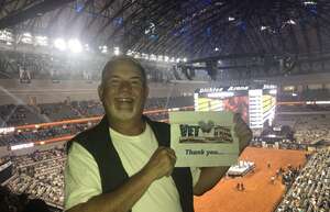 Russell attended PBR World Finals on May 13th 2022 via VetTix 